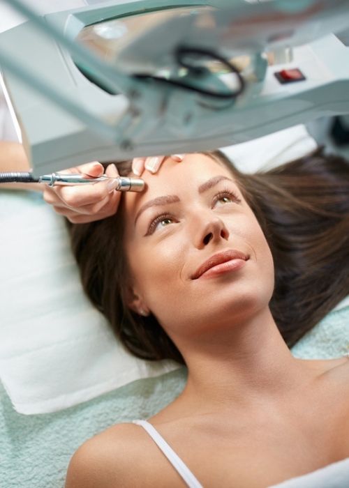 hydrafacial MD lymphatic treatment process