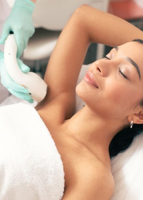 laser hair removal treatment process